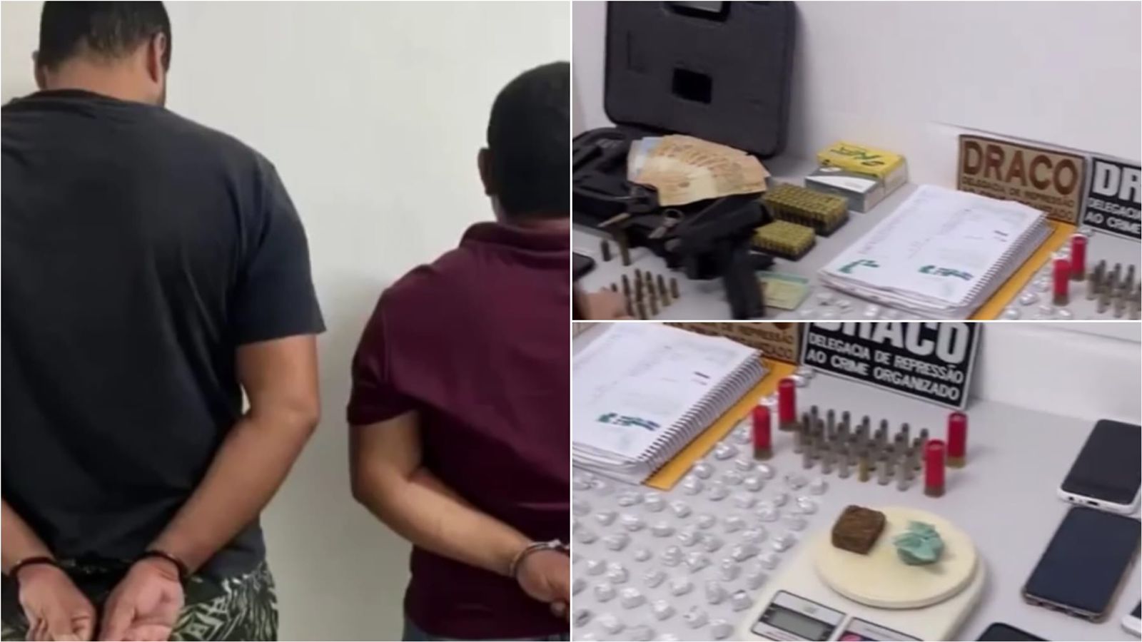 DRACO prende em Campina Grande, assaltantes que praticaram roubo ao Banco do Brasil da cidade de Taperoá-PB no mês de março. VÍDEO