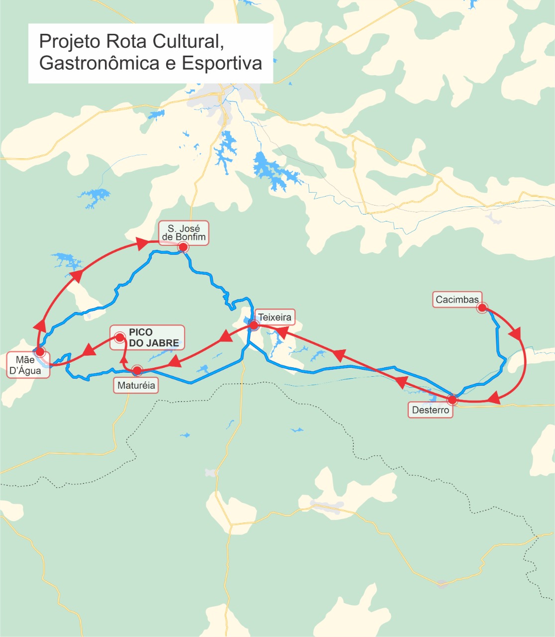 Criação da rota cultural, esportiva e gastronômica do Pico do Jabre é proposta pelo candidato Dr. Ramonilson