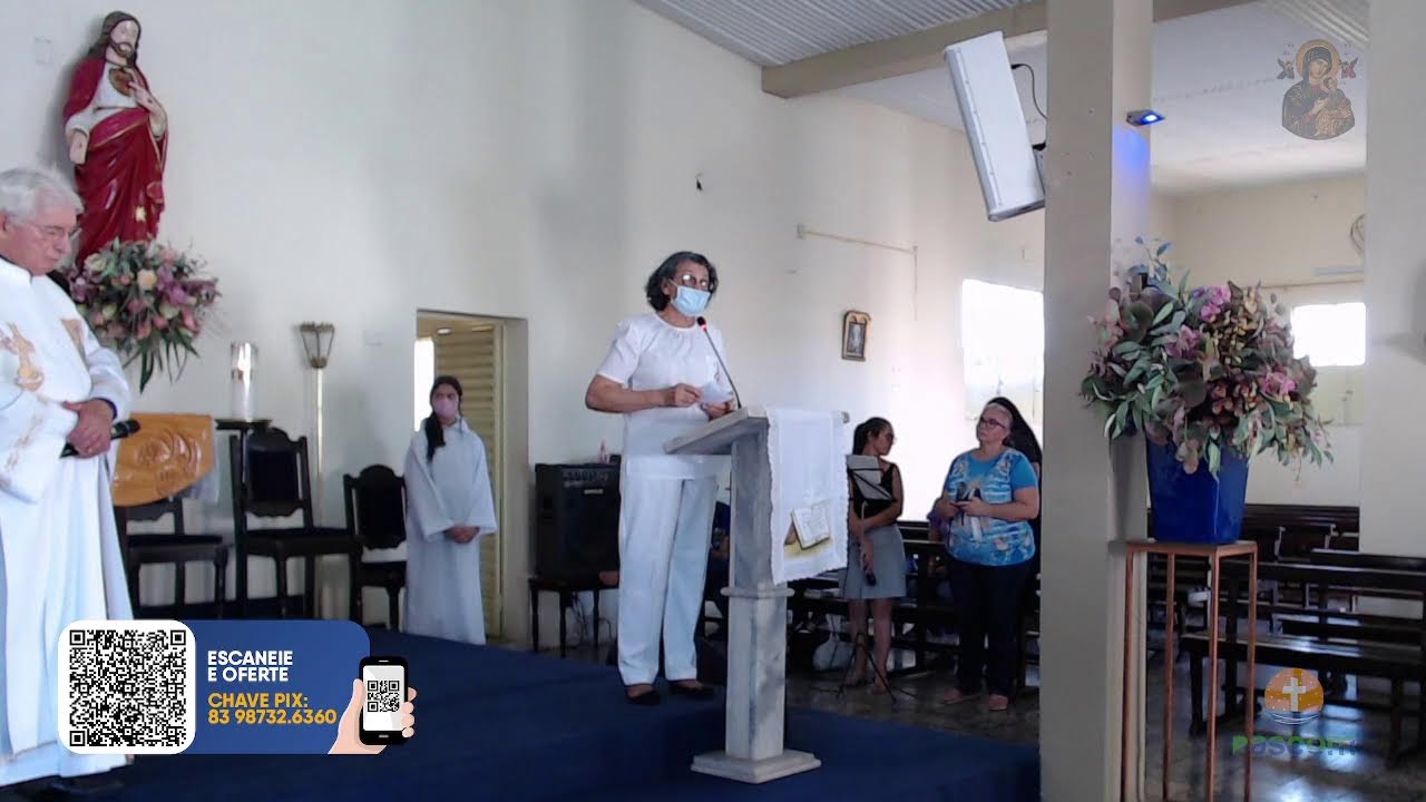 ASSISTA A SANTA MISSA DIRETO DO SANTUÁRIO DE N.S. DO PERPÉTUO SOCORRO PATOS PB 06\09\2022