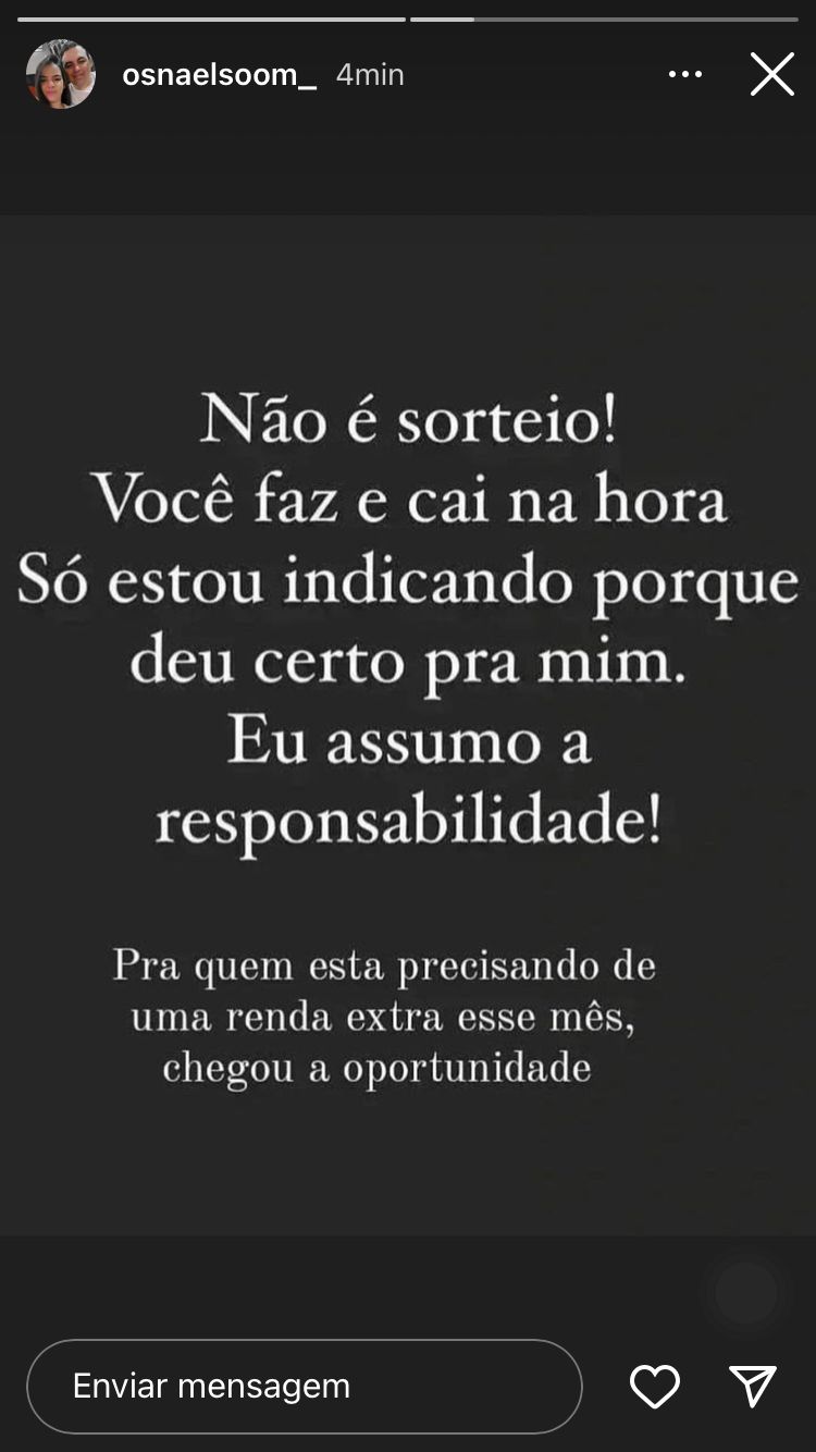 Cidadão patoense tem conta do Instagram hackeada e pede que as pessoas denunciem o perfil. Confira