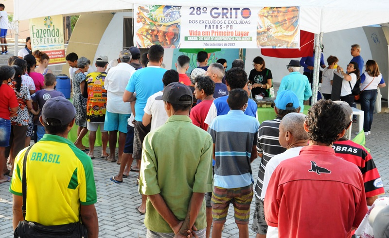28º Grito dos Excluídos e Excluídas é realizado na manhã desta quarta-feira (07), em Patos