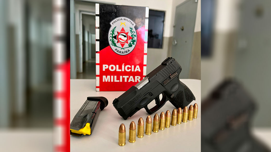 Operação Independência: Polícia Militar apreende arma de fogo na cidade de Desterro-PB