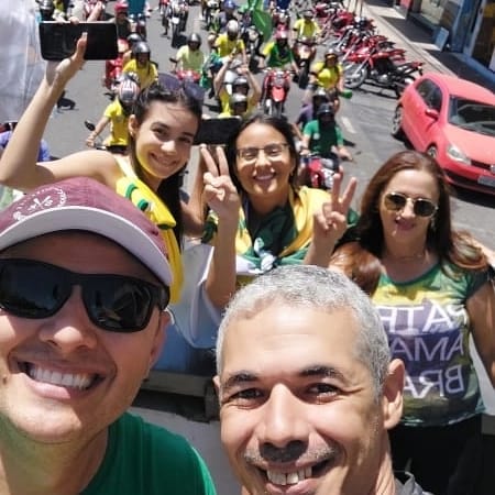 Josmá Oliveira participa de evento pela liberdade em Patos, nesta quarta-feira (07)