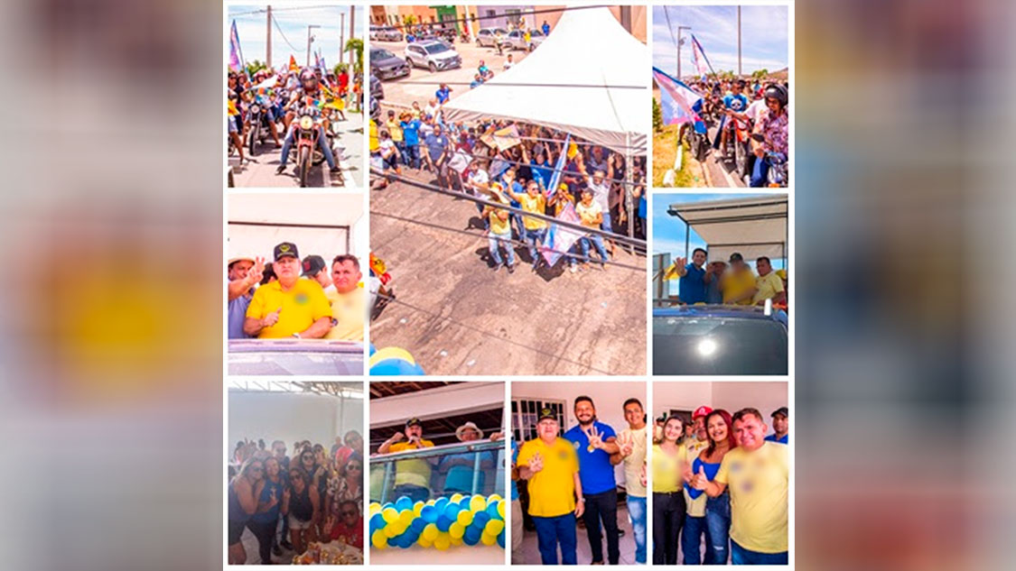 Em Cacimba de Areia: Prefeito Rogério Campos recebe governador João Azevedo durante agenda política pelo Sertão da PB