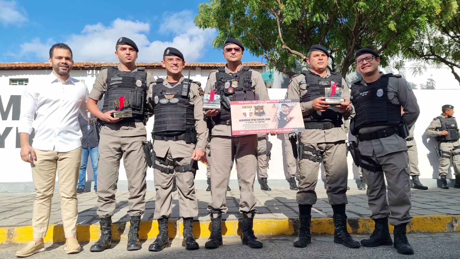 Em reconhecimento, policiais militares do 3º BPM recebem homenagem nesta sexta-feira (16)
