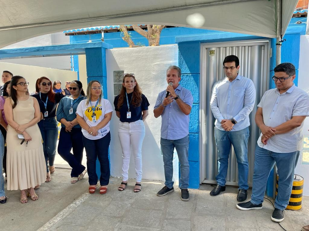 SAÚDE: Prefeito Nabor entrega nova sede da central de regulação e marcação e assina ordem de serviço
