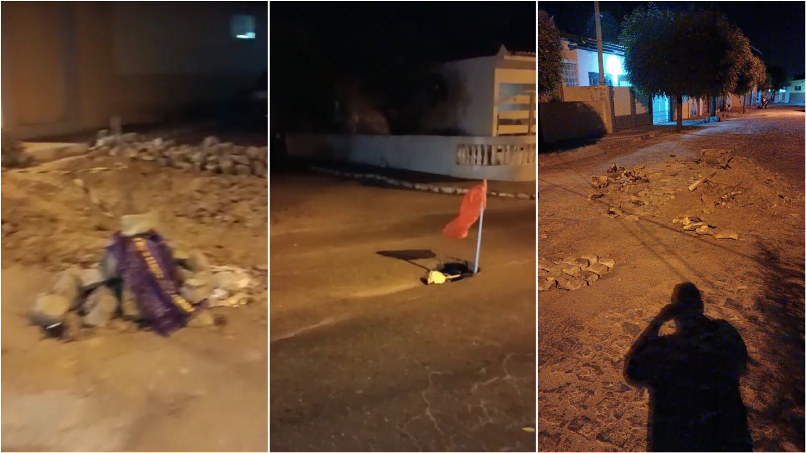 Internauta denuncia buracos em ruas no bairro da Maternidade que estão provocando acidentes; Prefeitura diz que situação será resolvida. VÍDEO