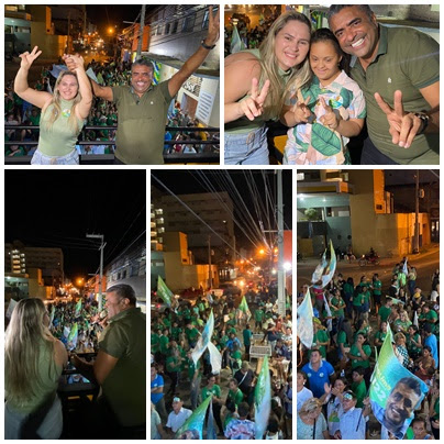 Ilmara Morais participa da inauguração do comitê de campanha de Cicinho Lima e prega “voto na dobradinha patoense”