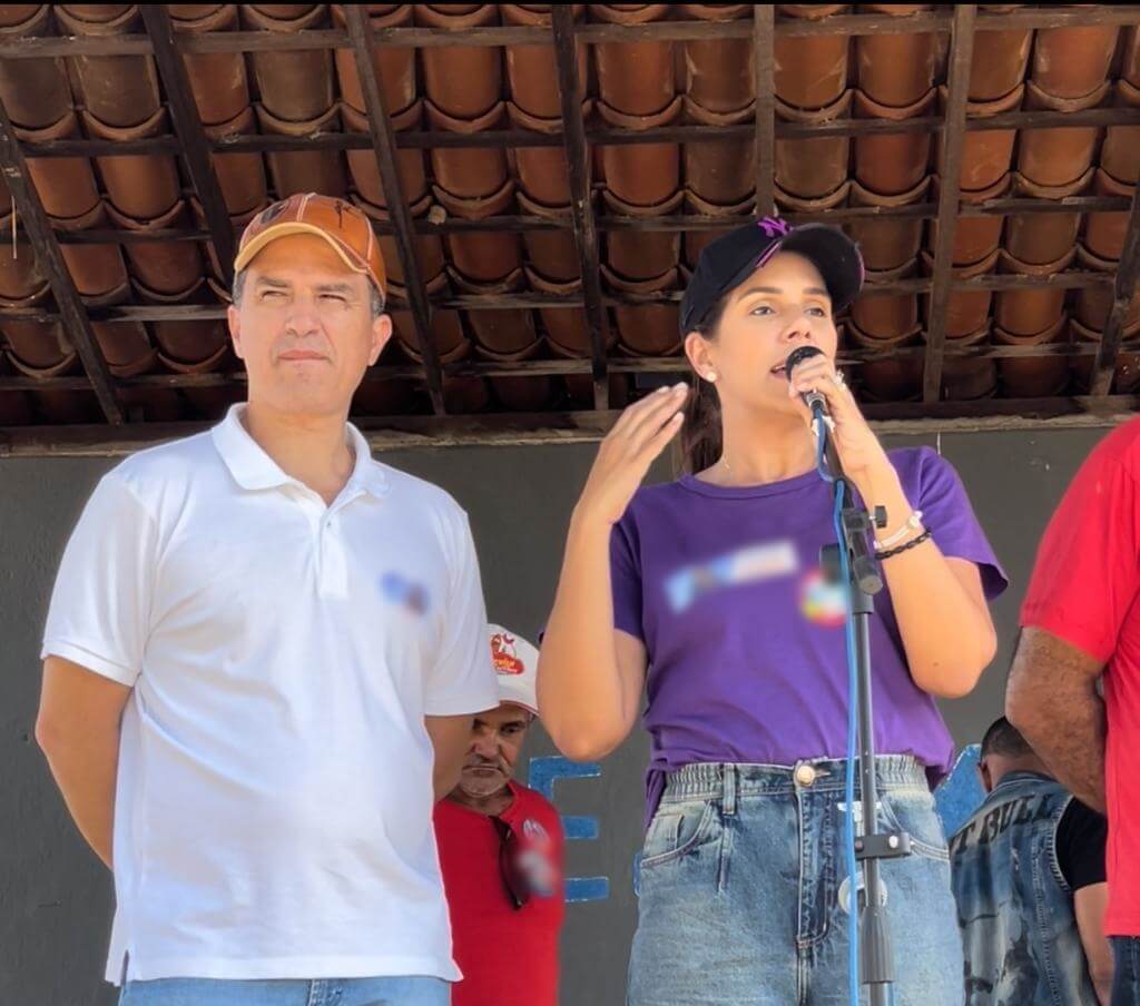 Na zona rural de Santa Gertrudes, Germana Wanderley pede volta da patrulha rural para garantir a segurança da população