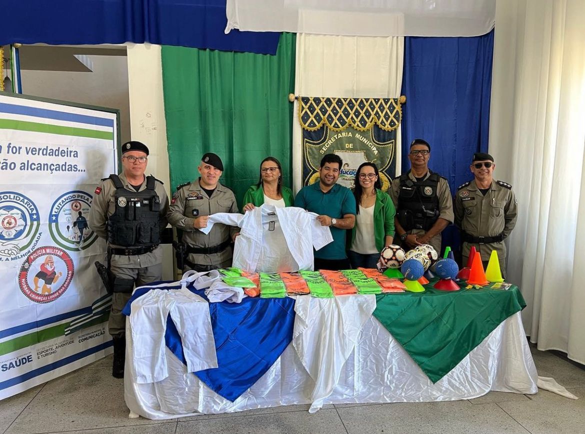 3° BPM implementa projetos de prevenção por meio de práticas esportivas para crianças e adolescentes de Teixeira-PB