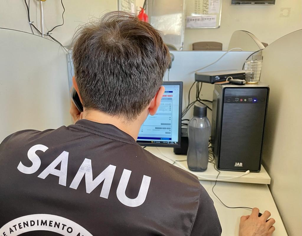 SAMU de Patos recebe novos computadores para dinamizar sistema de atendimento das ocorrências