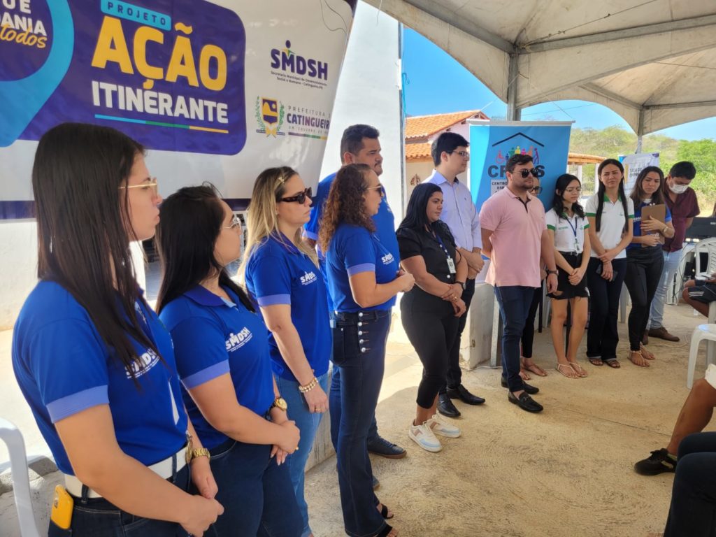 Prefeitura de Catingueira promove 2ª etapa do Programa Ação Itinerante e beneficia comunidade do sítio Barrentos