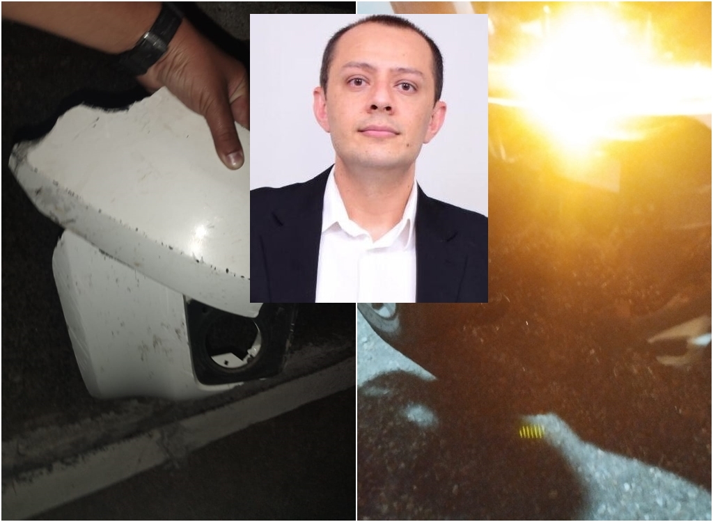 Candidato Josmá Oliveira sofre acidente na noite desta sexta-feira, na BR-361