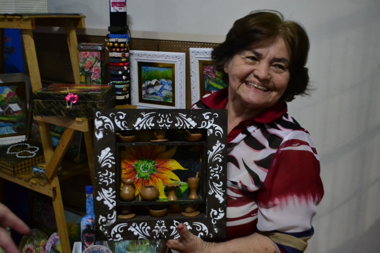 Feira Mista movimenta economia para artesãos e pequenos comerciantes na Festa de Nossa Senhora da Guia em Patos