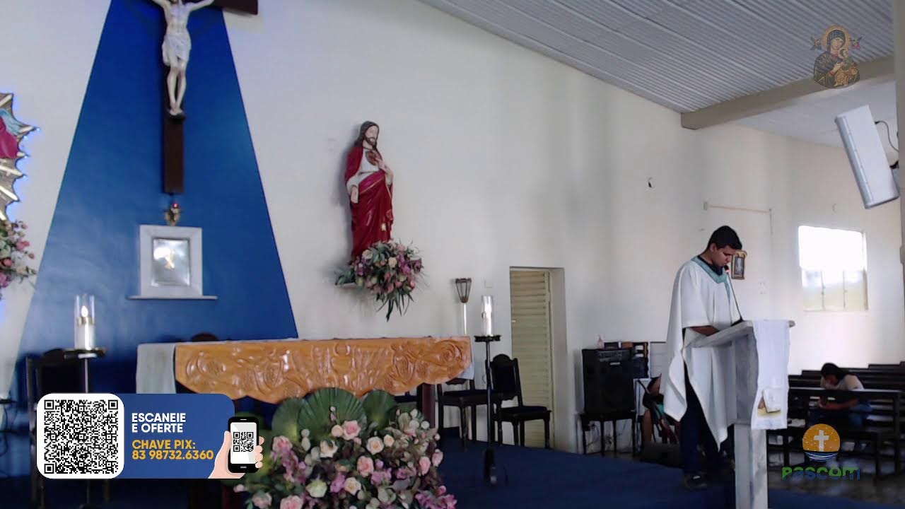 VEJA: VÍDEO MISSA DO SANTUÁRIO DE N.S. DO PERPÉTUO SOCORRO PATOS PB 27/09/2022