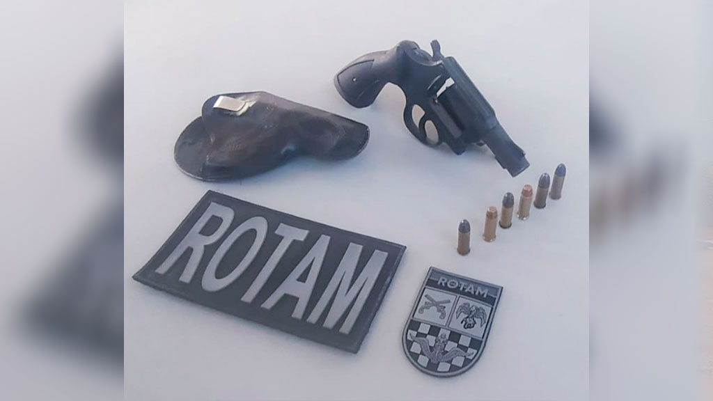Polícia Militar apreende segunda arma de fogo em 24 horas na cidade de Patos
