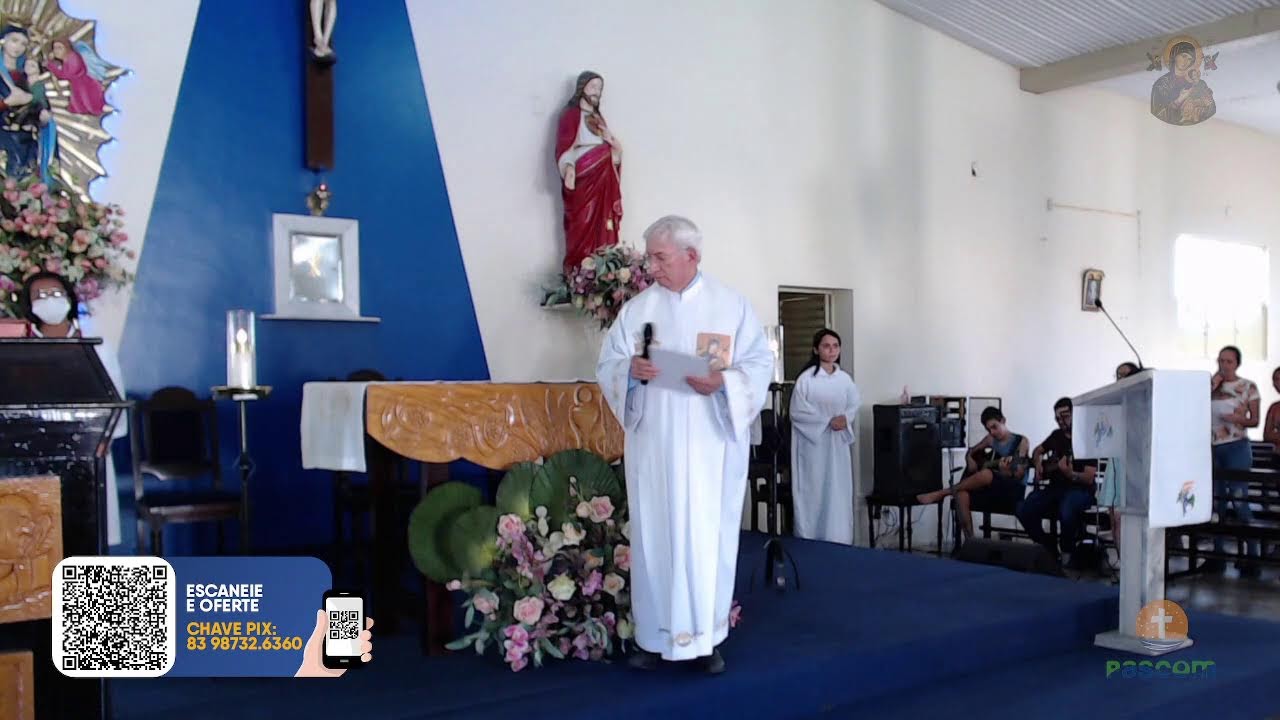 ASSISTA A SANTA MISSA DIRETO DO SANTUÁRIO DE N. S. DO PERPÉTUO SOCORRO PATOS PB.