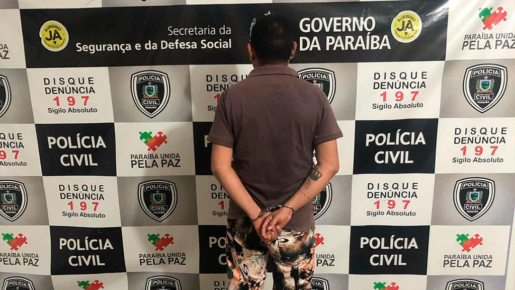 Homem é preso na tarde desta terça-feira (04) pela DHE, por tráfico de drogas