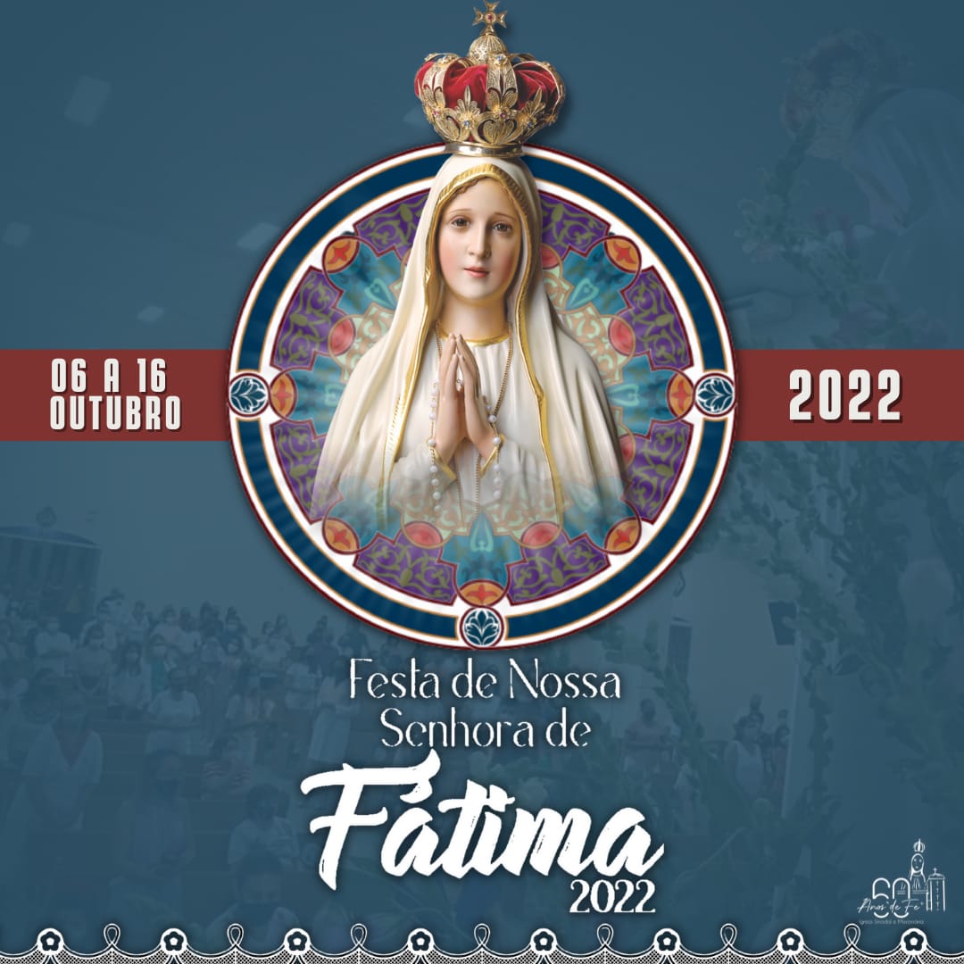 Festa de Nossa Senhora de Fátima começa nesta quinta-feira (06), em Patos