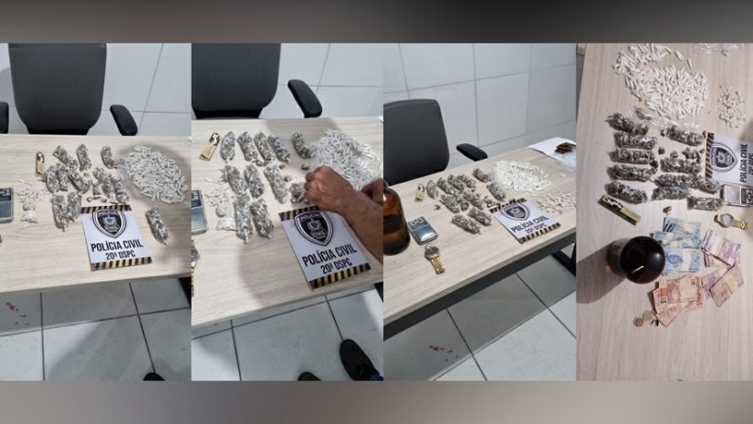 Homem é preso novamente por tráfico de drogas, no Sertão