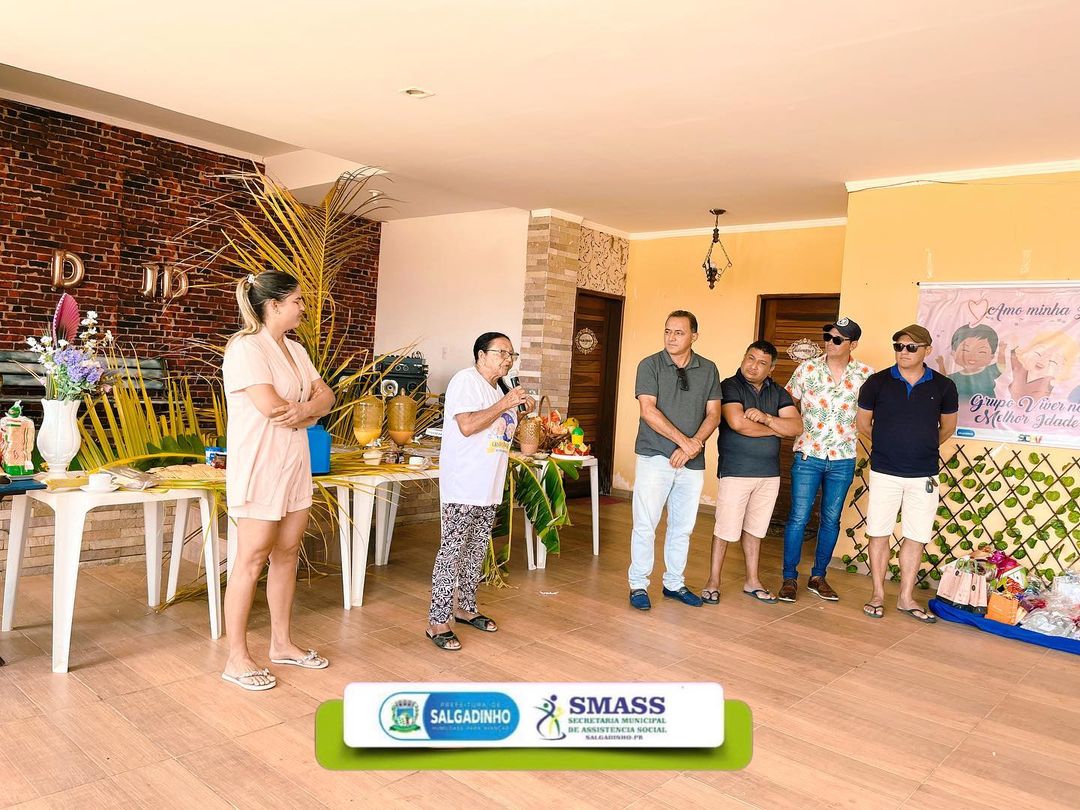 Prefeitura Municipal de Salgadinho-PB realiza comemoração ao Dia do Idoso