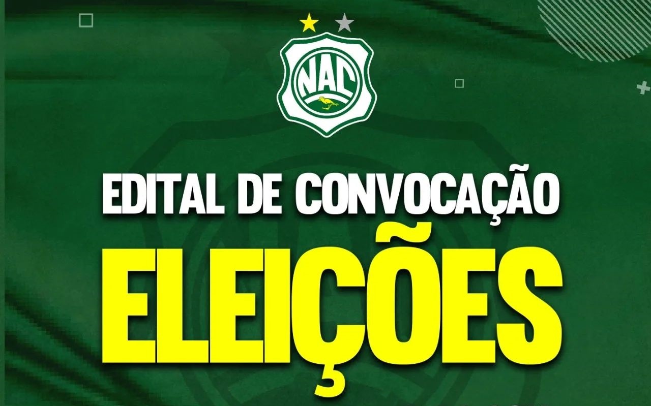 Nacional de Patos realizará eleição para escolha de Diretoria Executiva e do Conselho Deliberativo do Clube