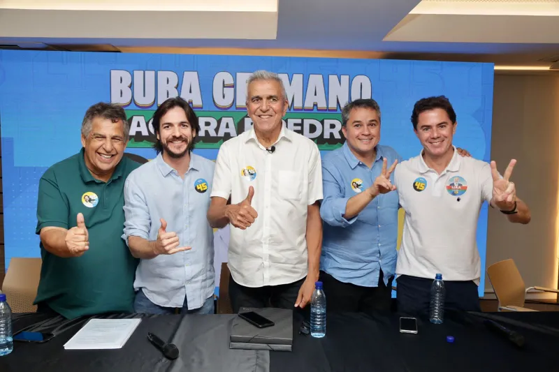 Aliados de João Azevêdo no primeiro turno e membros do PSB, Buba e Gilma Germano anunciam adesão à candidatura de Pedro Cunha Lima no segundo turno