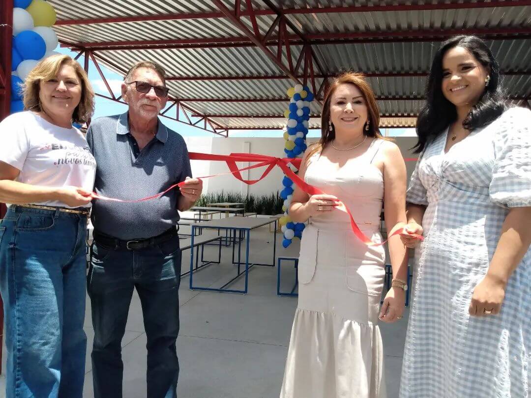 Prefeitura de Quixaba realiza entrega de reforma e ampliação da Escola Municipal Cícero Sulpino