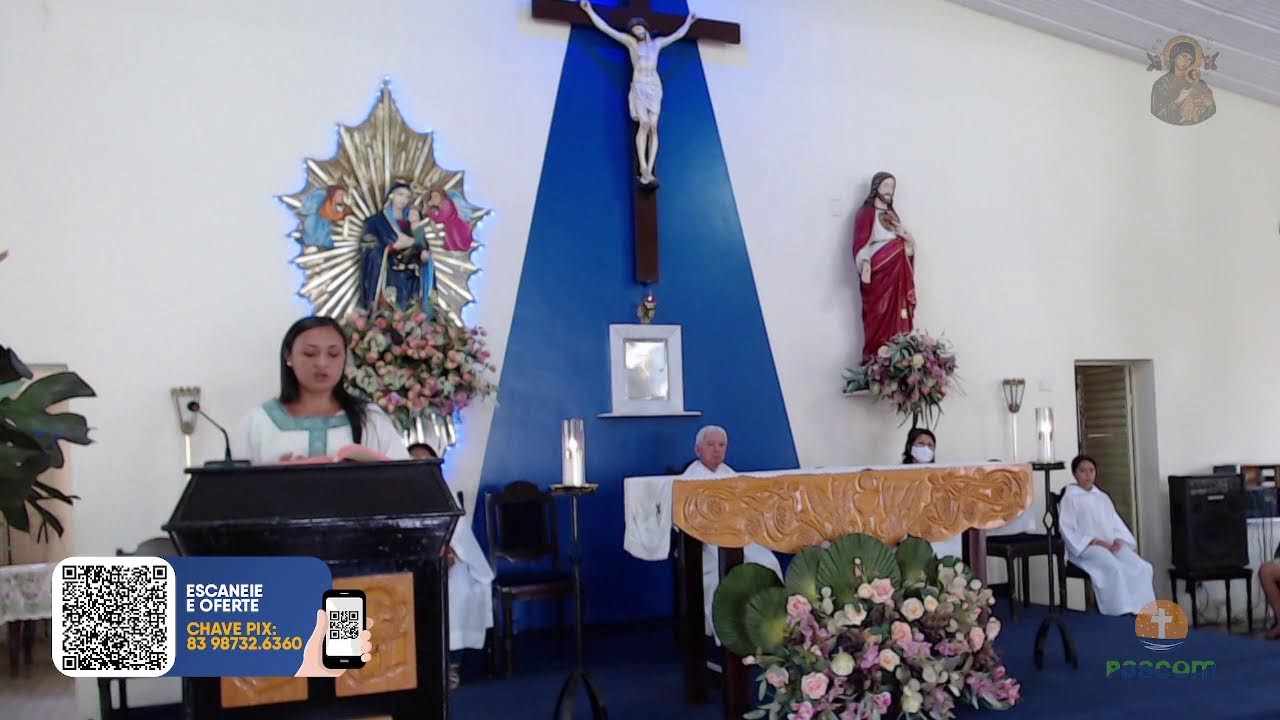 VEJA: VÍDEO MISSA DO SANTUÁRIO DE N.S. DO PERPÉTUO SOCORRO PATOS PB 18/10/2022