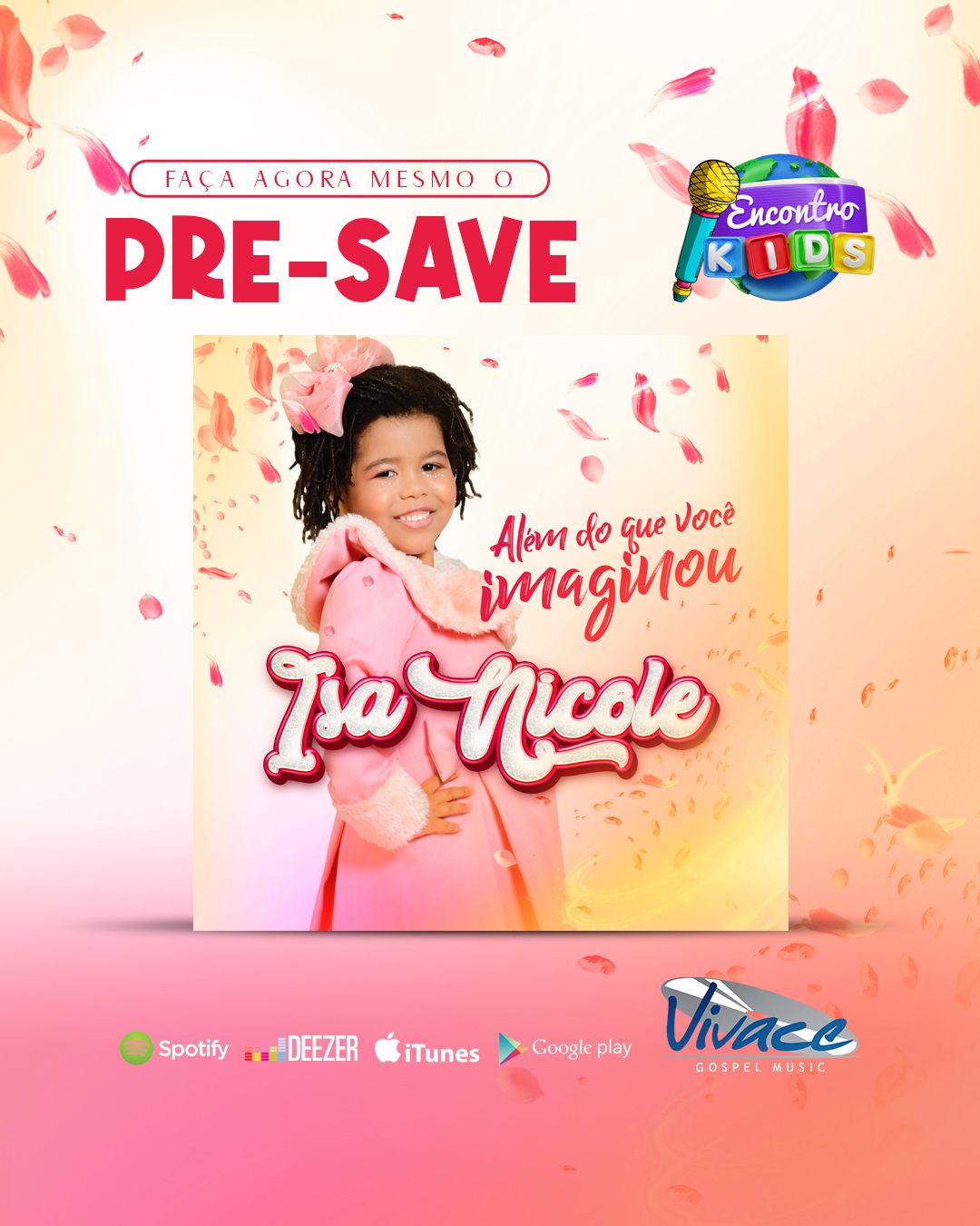 Após campanha, pequena cantora gospel de Patos lançará seu primeiro single e família agradece apoio. Confira