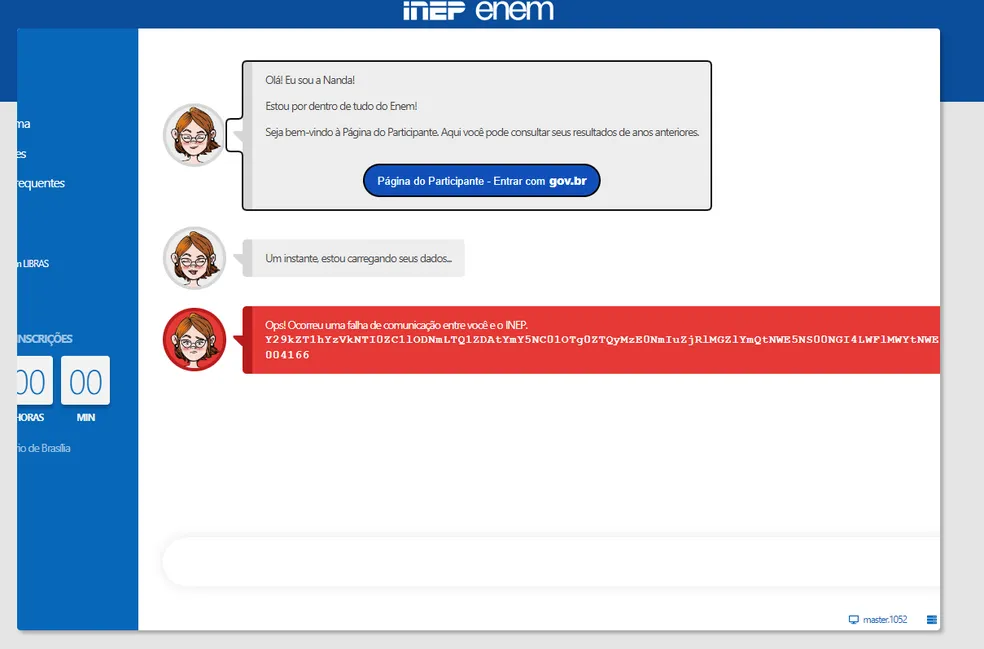 Locais de prova do Enem 2022 são divulgados, mas candidatos relatam instabilidade na página do participante