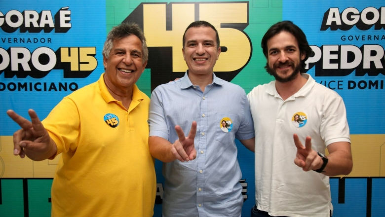 Deputado Dr. Érico anuncia apoio a Pedro Cunha Lima no segundo turno das eleições. OUÇA