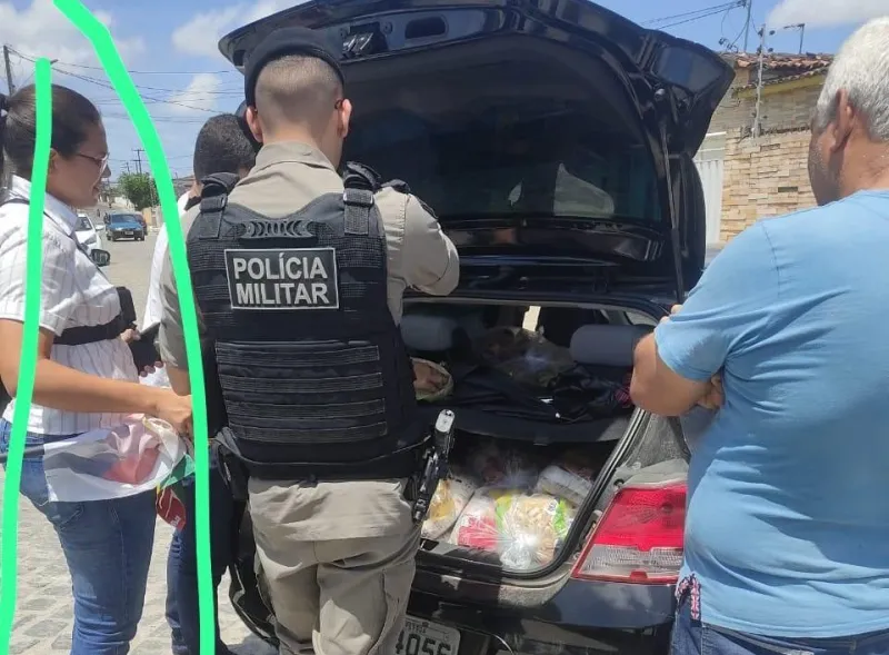 Ex-candidata e aliada de Pedro, Tenente Rebeca comandou apreensão de cestas básicas e material de campanha em João Pessoa