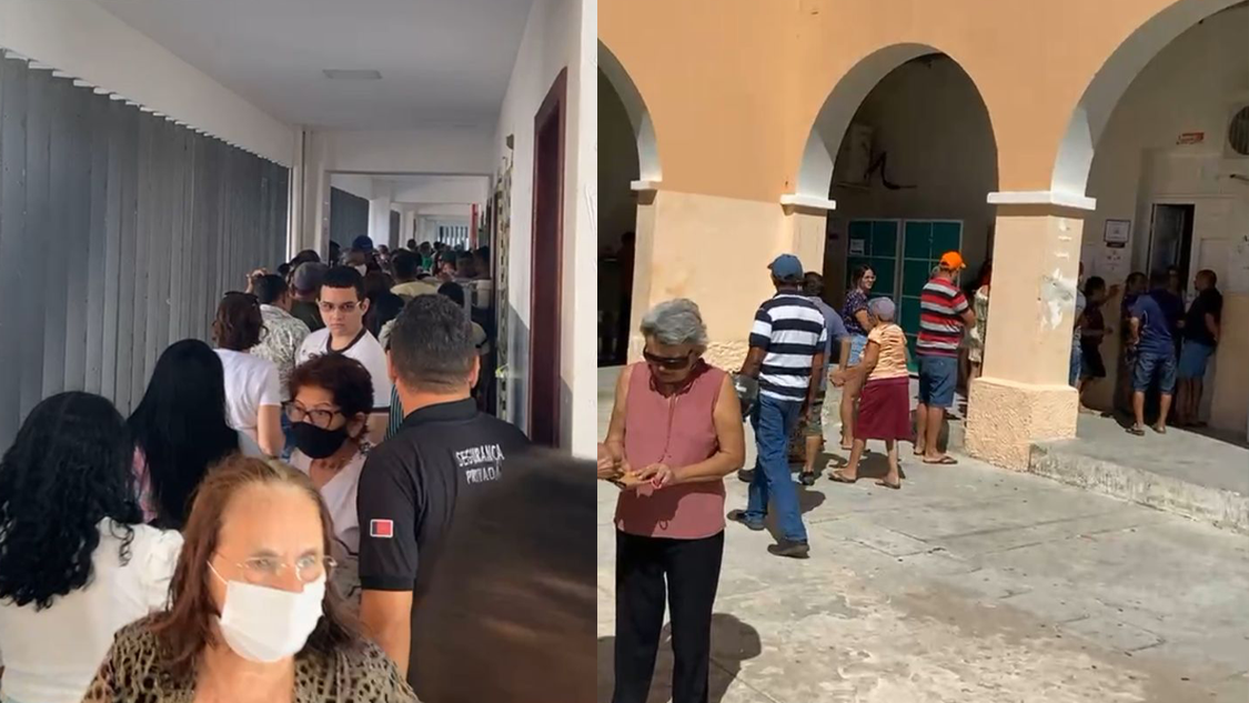 Patos registra poucas filas nas seções eleitorais durante a manhã deste domingo (30) de votação
