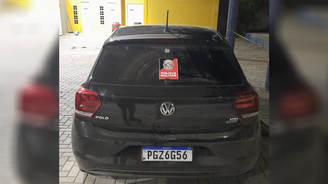 Polícia Militar recupera em Santa Luzia-PB, veículo que havia sido roubado na cidade de Campina Grande