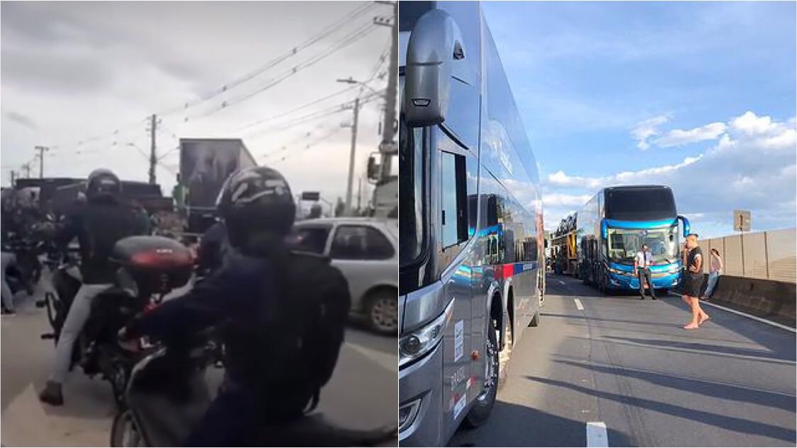 Caminhoneiros bloqueiam pontos de rodovias pelo país após resultado das eleições. VÍDEO