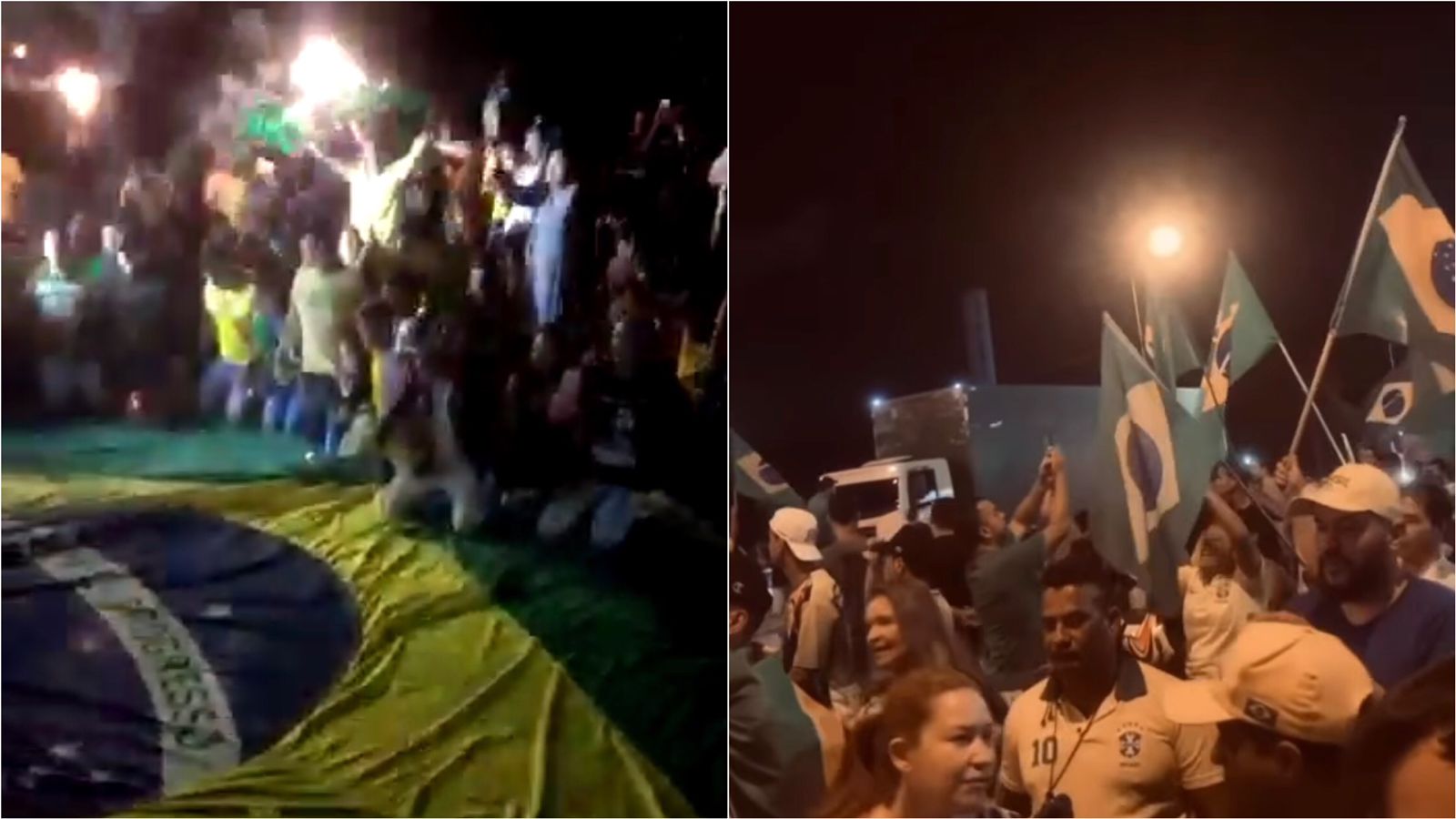 Manifestações de apoiadores de Bolsonaro ganham forças na Paraíba e BR-230 fica com trânsito bloqueado em Campina Grande. Veja vídeos