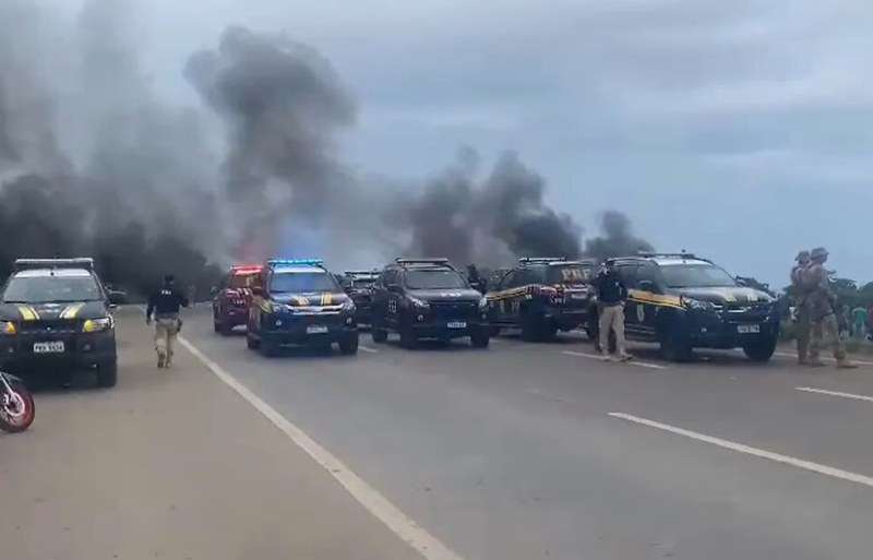 Manifestantes seguem bloqueando 167 rodovias; não há registros na Paraíba