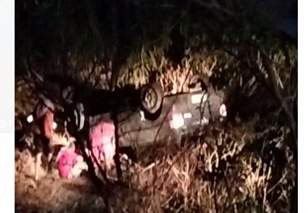 Colisão entre carro e animal na pista é registrada na tarde desta terça-feira (01), na BR-230, em Santa Luzia
