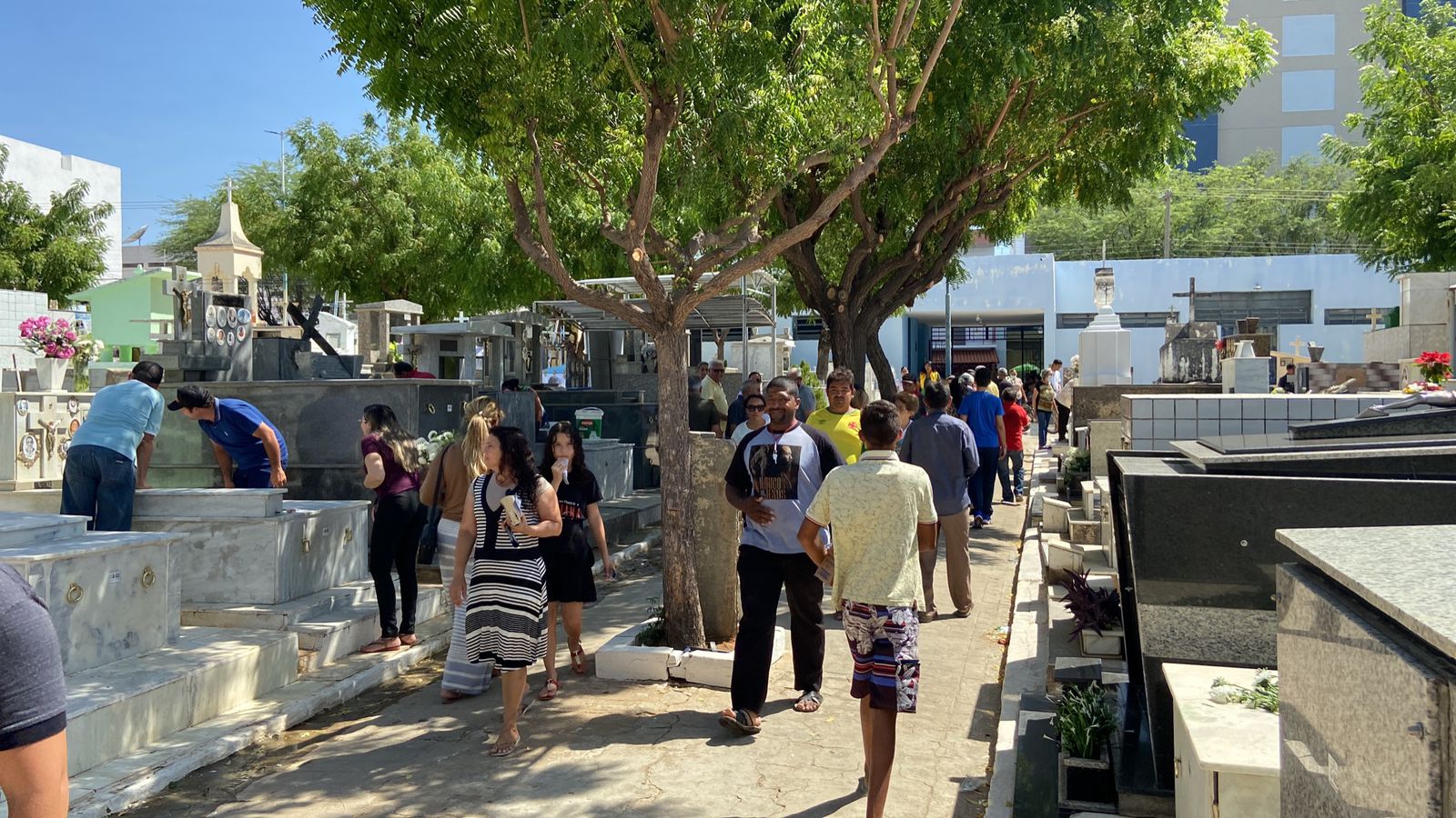 Patoenses buscam cemitérios públicos de Patos para lembrar a memória dos seus entes queridos. Veja Vídeo