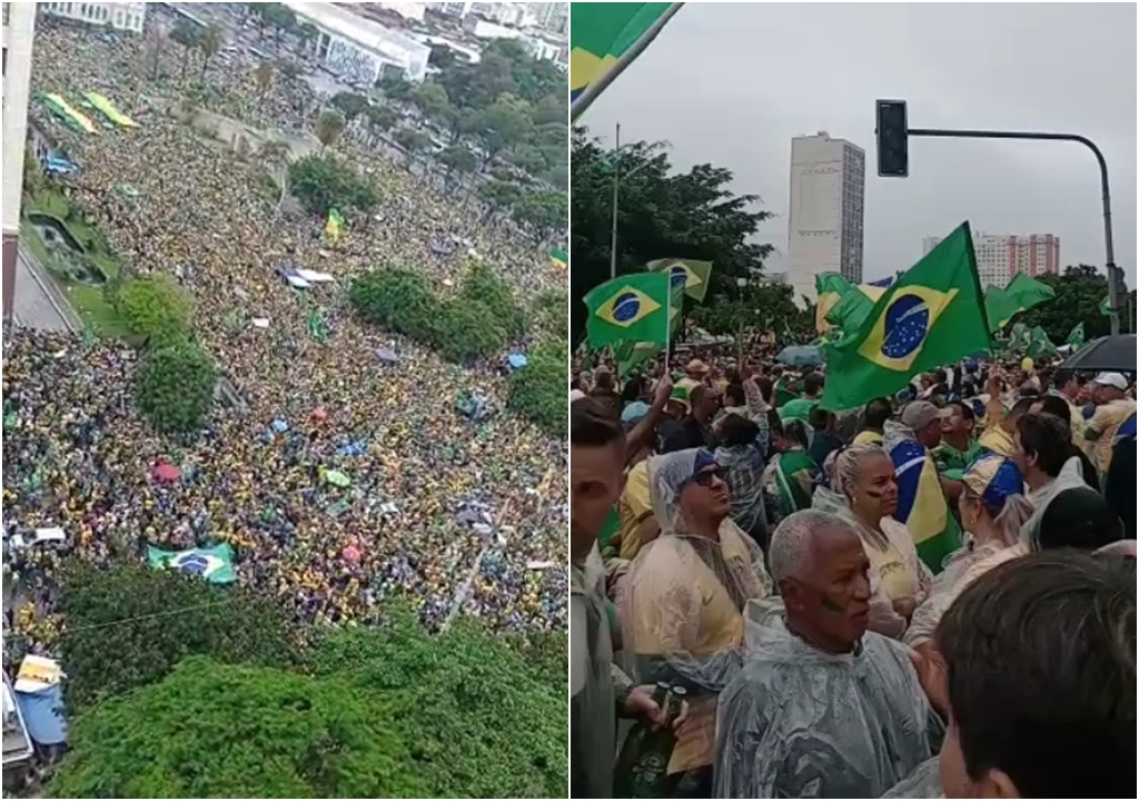 Em multidão impressionante, manifestantes vão às ruas em todo o Brasil neste feriado de 02 de novembro. VÍDEO