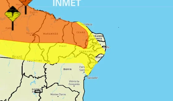 Meteorologia alerta para perigo de fortes chuvas no Sertão e Cariri da Paraíba