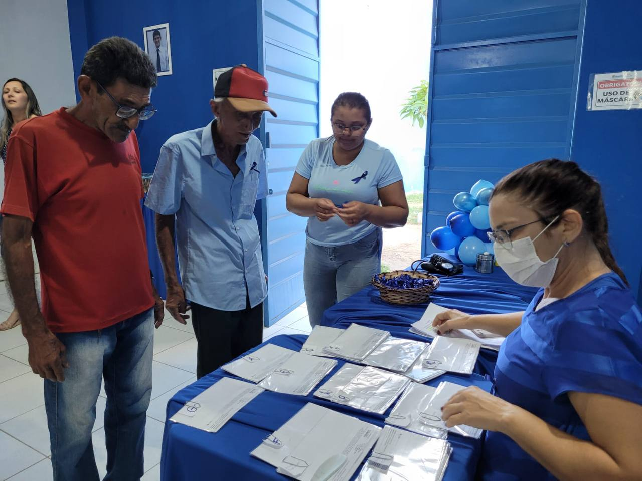 Prefeitura de Catingueira promove palestra e mutirão de exames e atendimentos durante abertura da campanha do Novembro Azul
