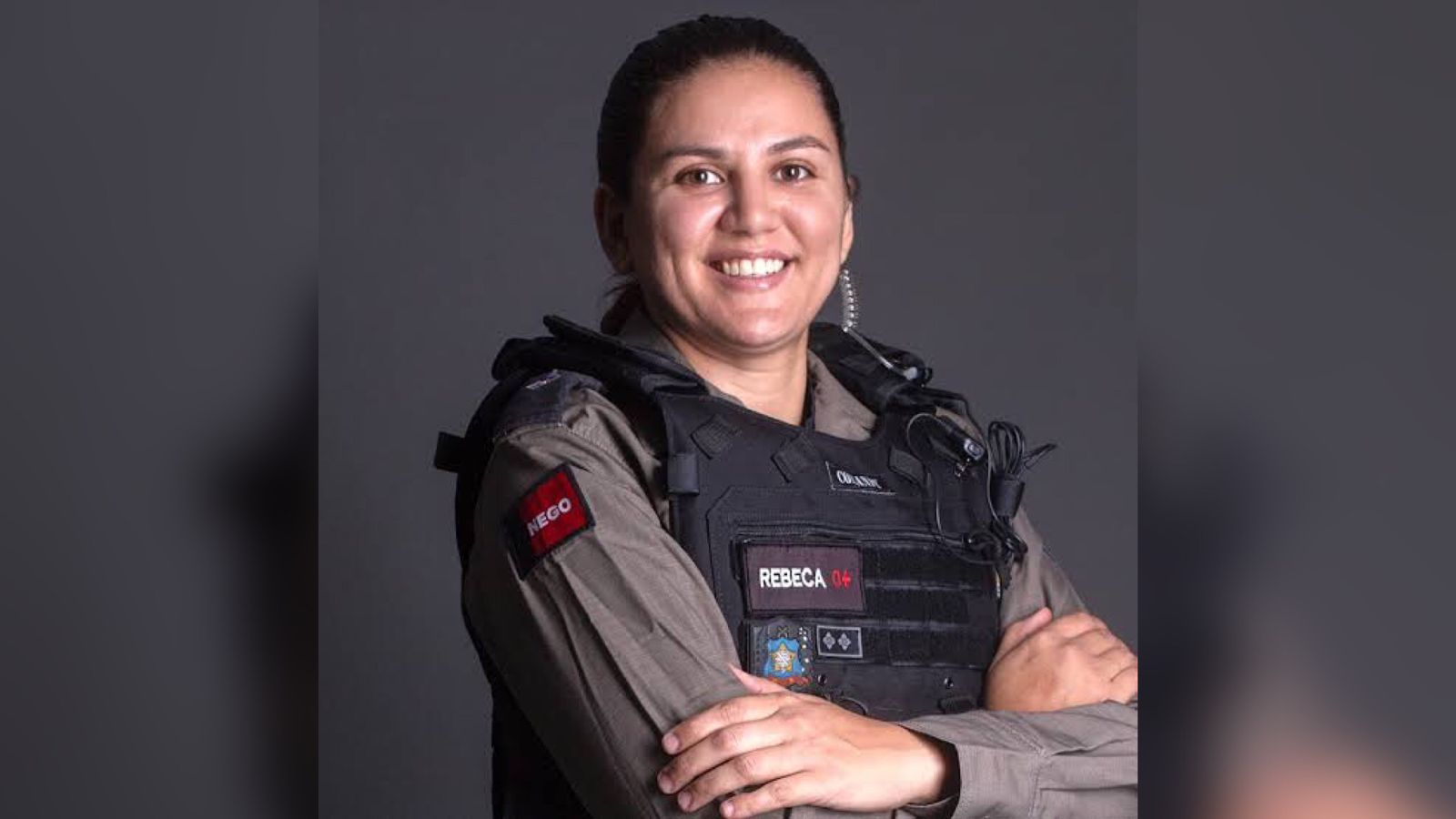 Em vídeo, Tenente Rebeca se diz surpresa após receber documento de transferência da capital para a região do Cariri. CONFIRA