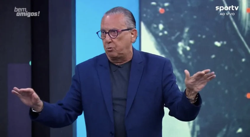 Às vésperas da Copa, Galvão Bueno é internado em São Paulo