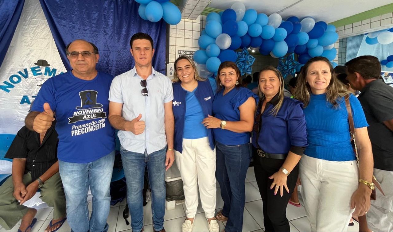 Prefeitura de Areia de Baraúnas realiza evento alusivo ao Novembro Azul