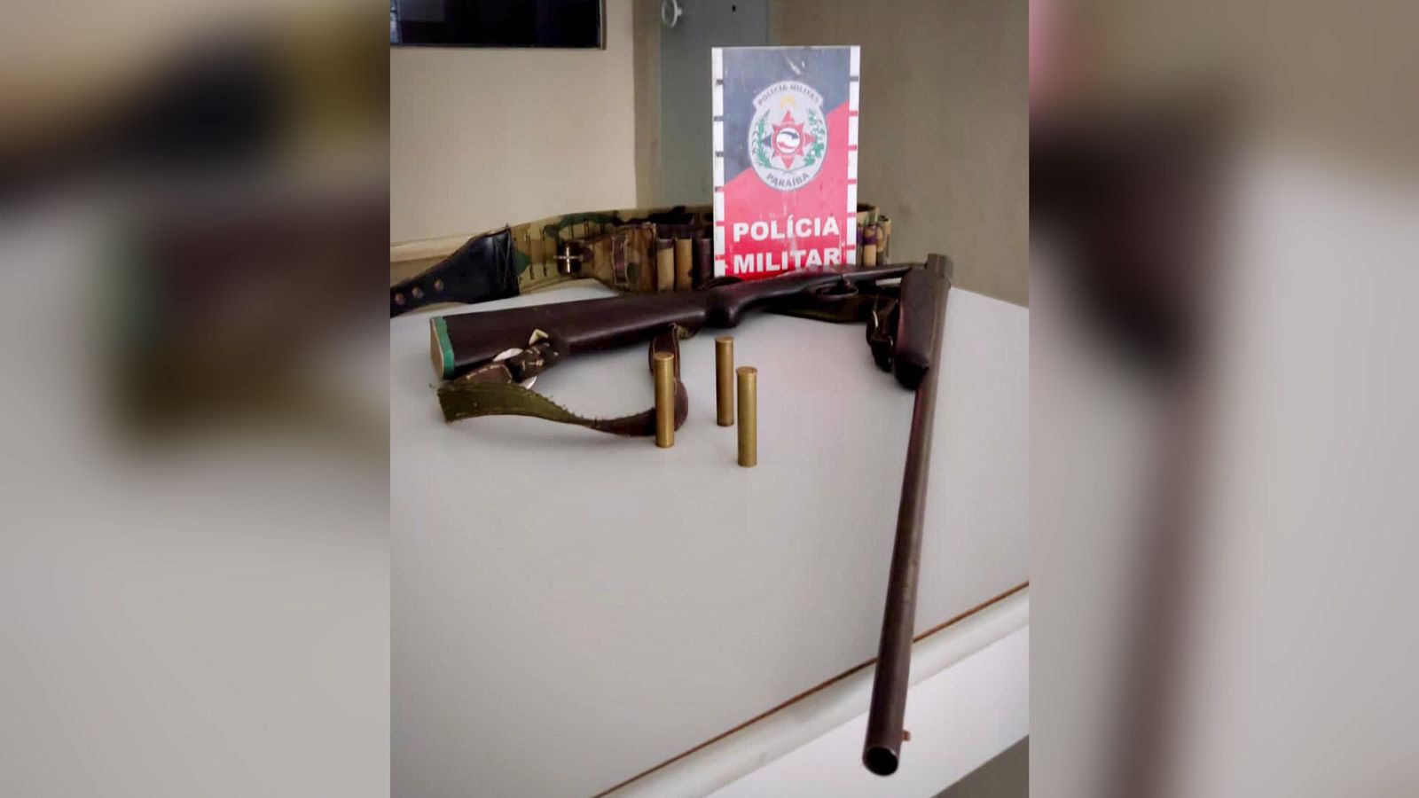 Operação Paradigma: Polícia Militar apreende arma de fogo em Mãe d’Água- PB