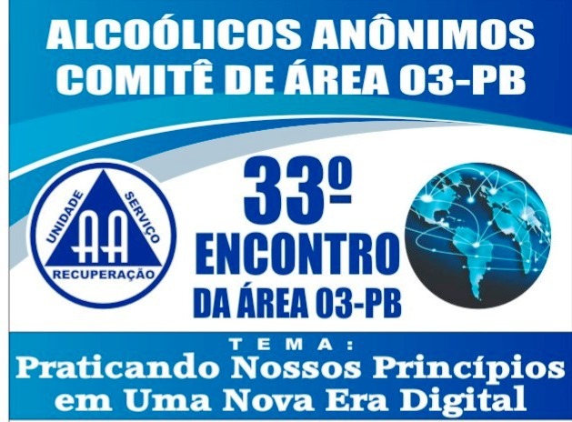 Patos sedia, nos dias 19 e 20, o 33º Encontro de Alcoólicos Anônimos com a participação de Al-Anon