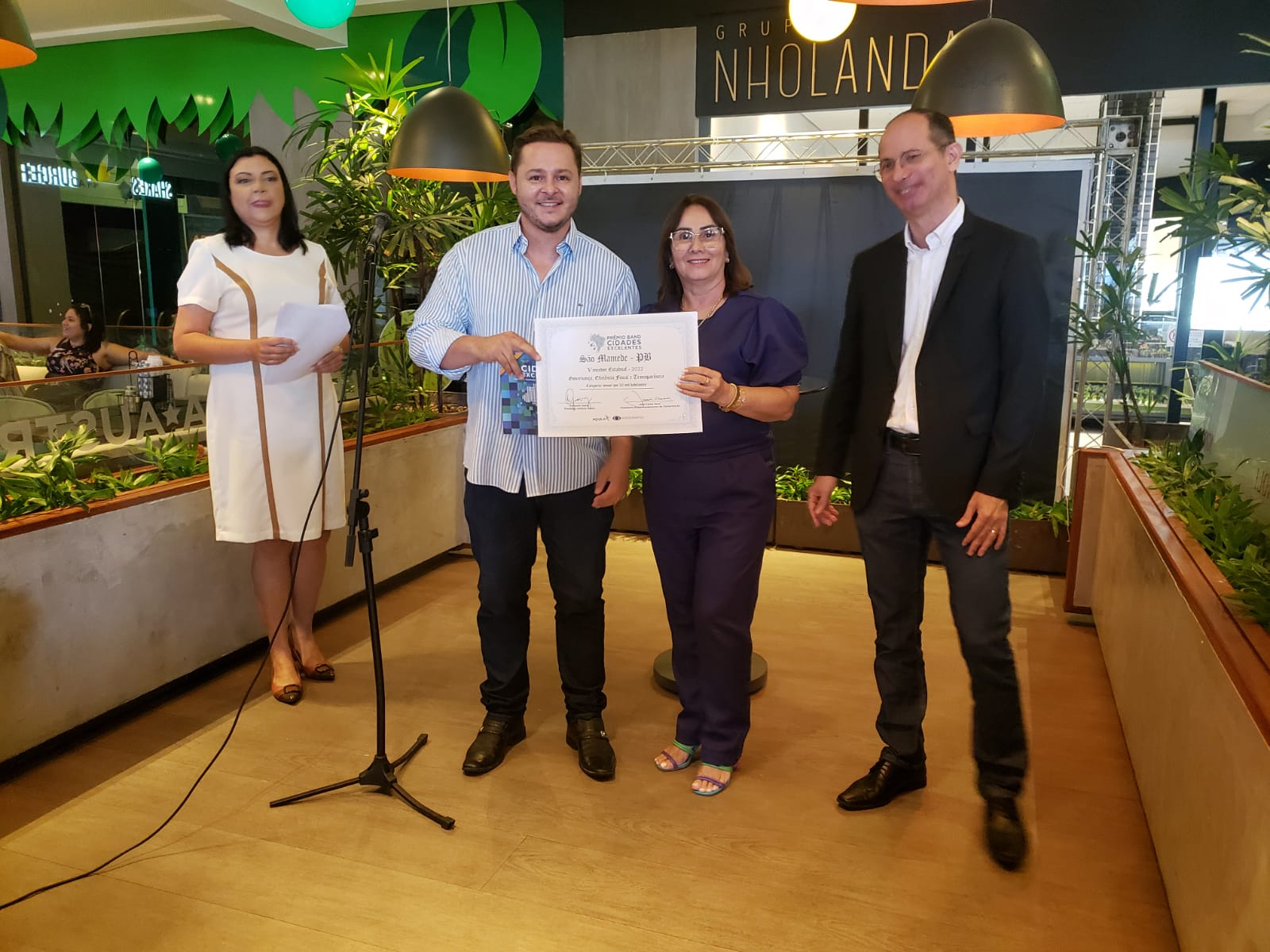 São Mamede recebe “Prêmio Band Cidades Excelentes