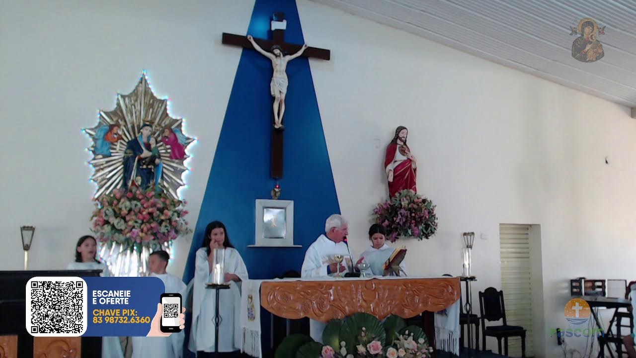 ASSISTA A SANTA MISSA DAS CRIANÇAS DIRETO DO SANTUÁRIO DE N.S. DO PERPÉTUO SOCORRO PATOS PB 19\11\2022